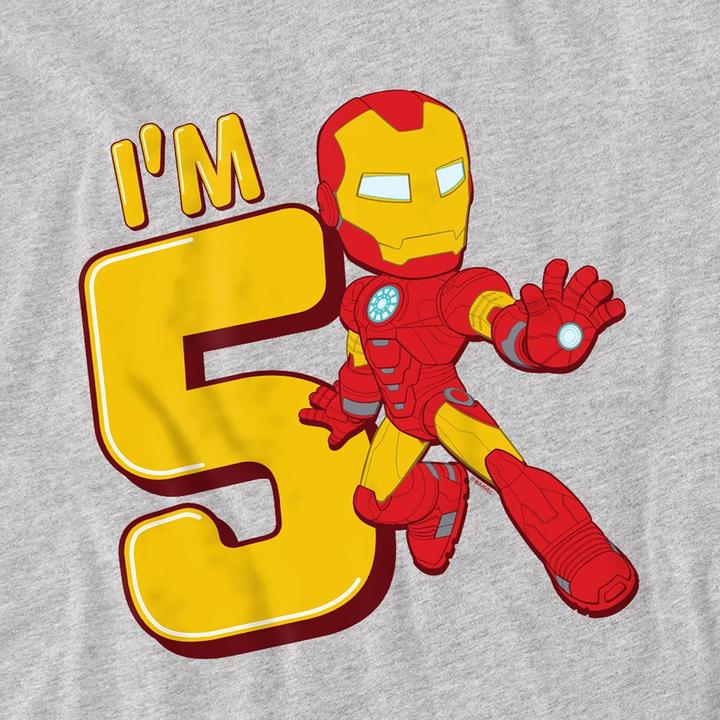 Produktbild Iron Man Sweatshirt 5. Geburtstag (116)