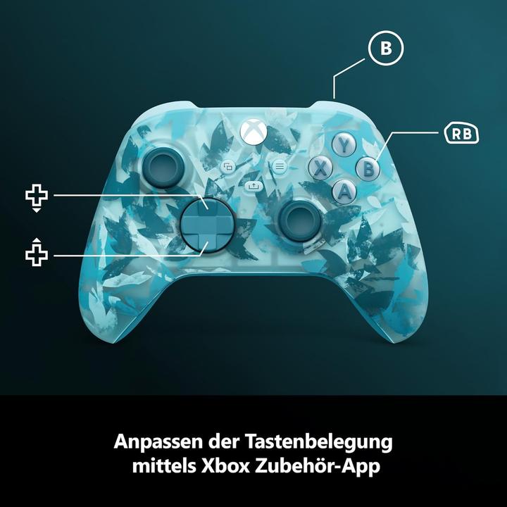 Actual product image Microsoft Xbox Wireless Controller - Ice Breaker Special Edition (Android, iOS, Windows, Xbox One S, Xbox One X, Xbox Series S, Xbox Series X)