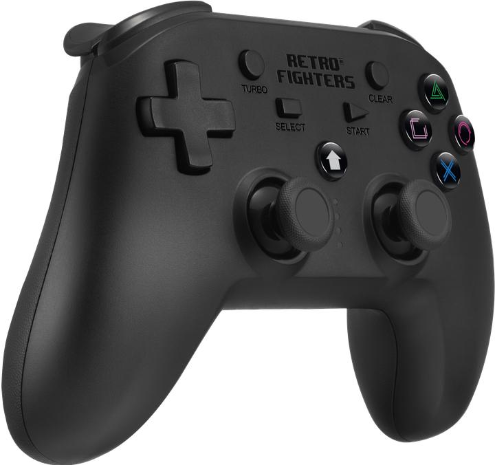 Actual product image Retro Fighters PS Defender 2.4G - Black - Wireless Controller - Nintendo Switch (DSi XL)
