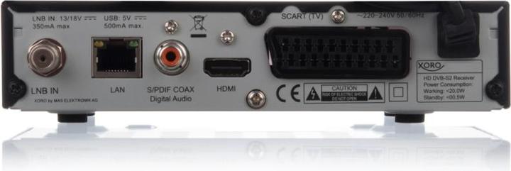 Immagine prodotto Xoro HRS 8660 (4000 GB, DVB-S2)