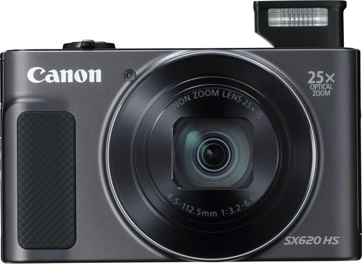 Produktbild Canon PowerShot SX620HS Black Ess. Kit (4.5 - 112.5 mm, 20.20 Mpx, 1/2,3'')