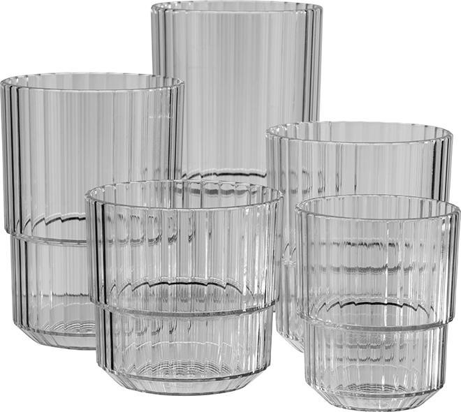 Actual product image APS Drinking Cup Linea grey D8.5cm H10cm, 300ml (0.30 l, 1 x)