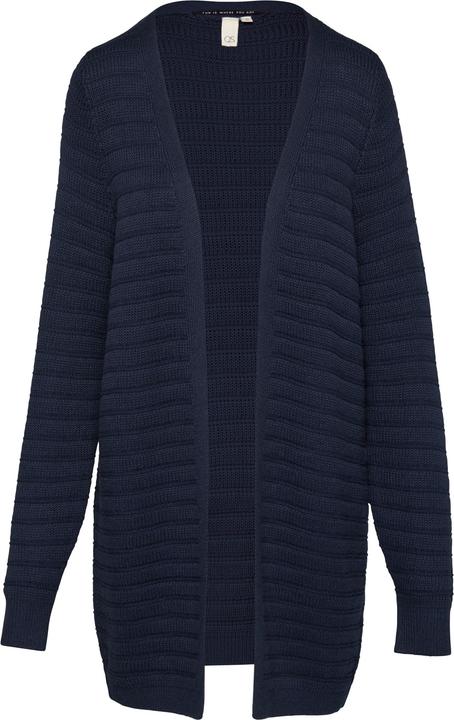 Immagine prodotto S.Oliver Strickjacke Offener Long-Cardigan mit Strukturmuster (S)