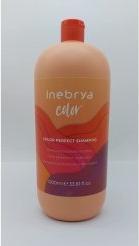Actual product image Inebrya COLOR PERFECT Szampon do włosów farbowanych 1000ml (1000 ml, Liquid shampoo)