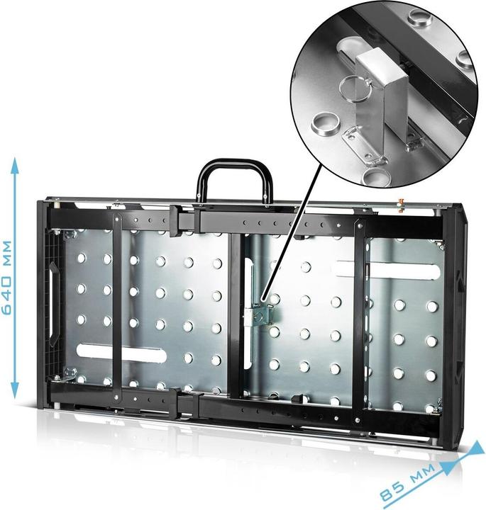 Immagine prodotto Stahlwerk Tavolo di saldatura mobile AWT-930 ST 1068 x 532 mm Banco di lavoro regolabile in altezza (106.80 cm, 53.20 cm)
