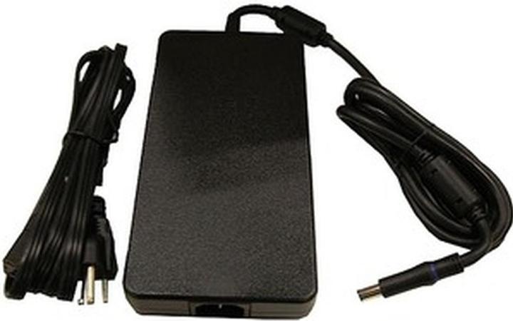 Actual product image Dell AC/DC 210W Indoor Black Power Supply & Voltage Converter 210 Watt 3 Pin AC Adapter with 6 ft (210 W)