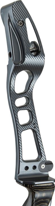 Immagine prodotto Kinetic Valenz forgiato con impugnatura in legno 25" RH inciso anodizzato grigio titanio