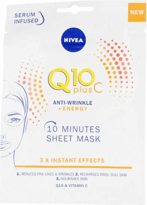 Produktbild NIVEA Q10+ VITAMINA C anti-arrugas+energizante mascarilla facial
