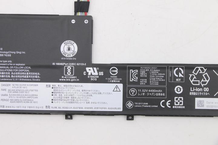 Produktbild Lenovo SP/A L19M3PD6 11.52V52.5Wh3cel (3 Zellen, 4585 mAh)