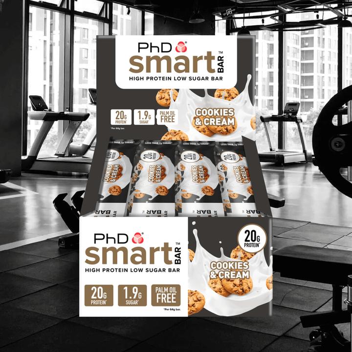 Produktbild PhD Nutrition Smart (Cookies & Cream, 12 Stk., 768 g)