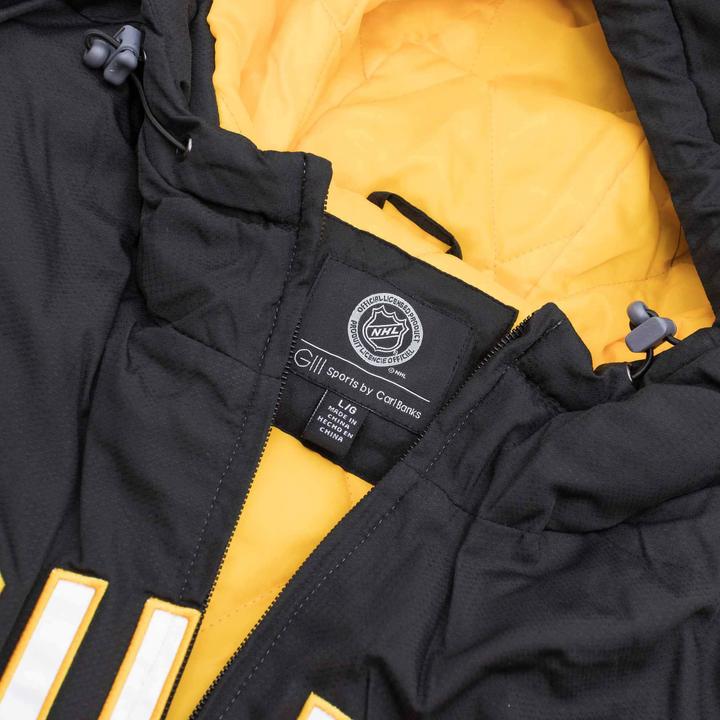 Actual product image G-III Boston Bruins Cold Front Polyfilled Jacket (L)