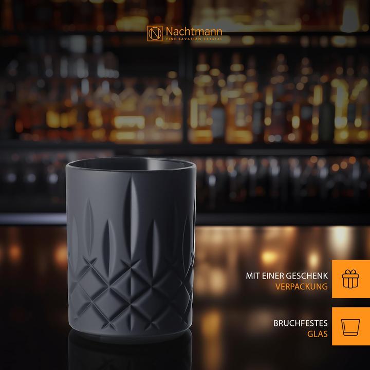 Produktbild Nachtmann Whiskygläser Noblesse Black Edition (2.95 dl, 2 x, Whiskygläser)