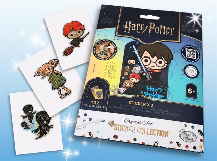 Image du produit Craft Buddy Harry Potter Crystal Art Sticker Pack