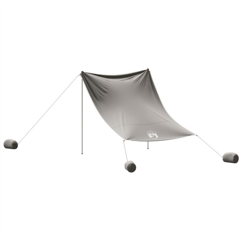 VidaXL, Zelt, (Strandzelt + Strandmuschel, 0.18 kg, 4 Personen)