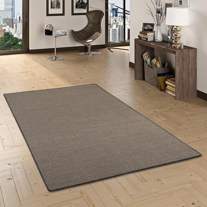 Image du produit Snapstyle Tapis en sisal naturel Classique - 9 coloris en 17 tailles (160 x 160 cm)