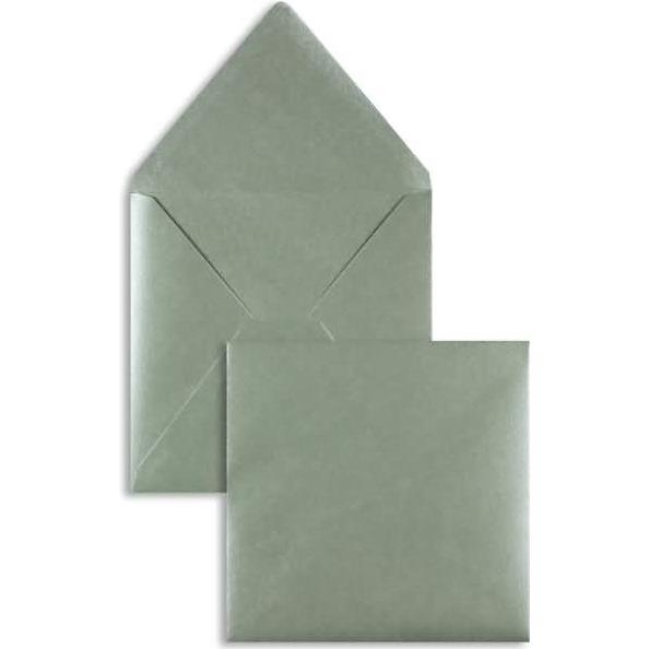 Blanke, Briefumschlag, Briefumschläge 164x164mm 100g/qm gummiert VE=100 Stück silber (100 x)