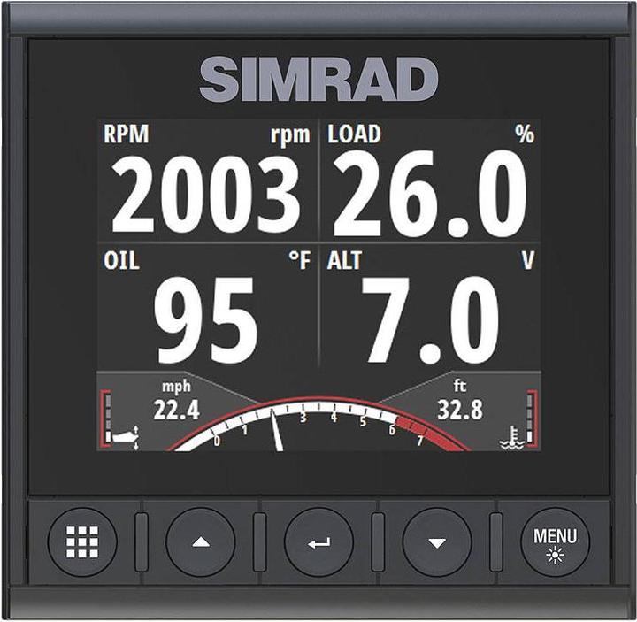 Actual product image Simrad IS42 display