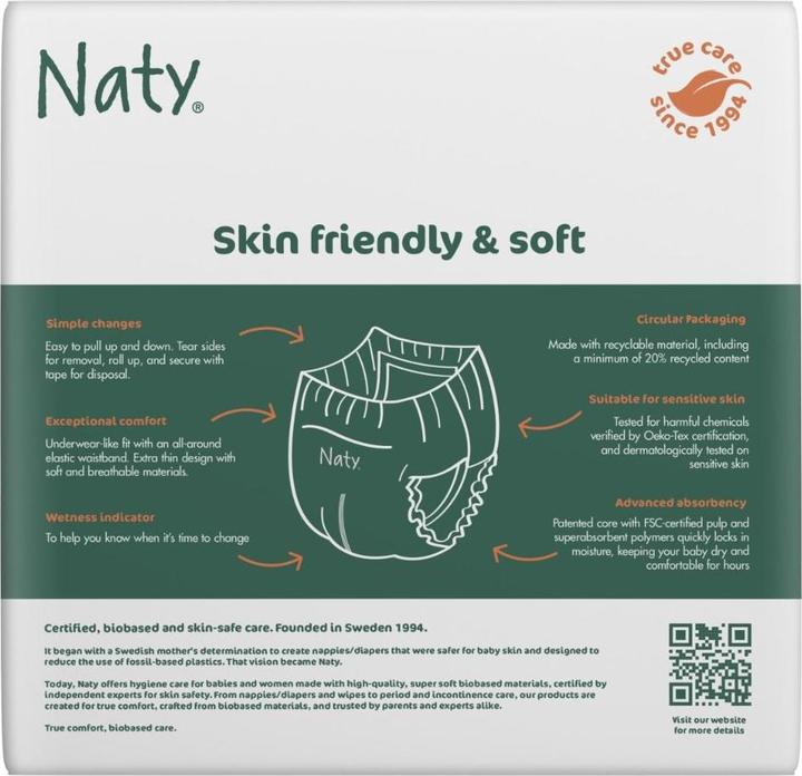 Produktbild Naty Bio-Windelhöschen (Gr. 5, Tragepack, 20 Stk.)