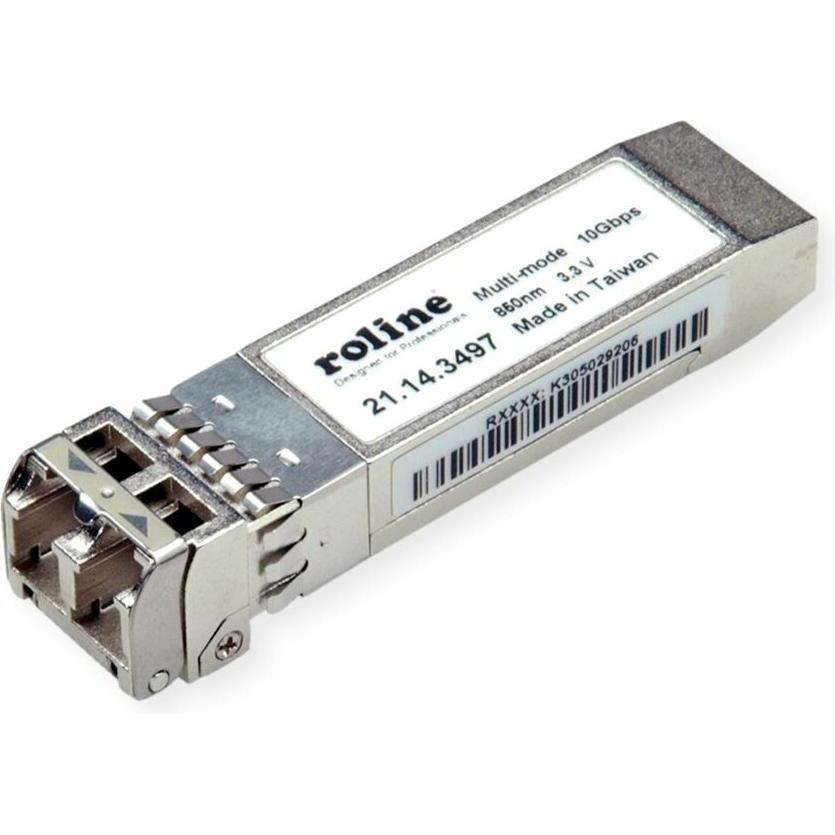 Roline Mini-GBIC Modul 10G, Transceiver, Silber