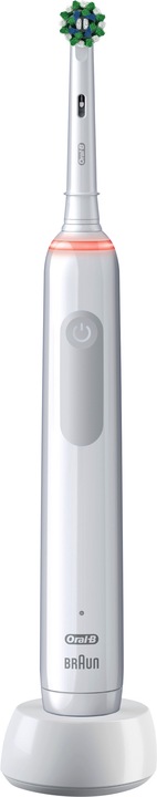 1 brosse à dents électrique, 1 station de charge, 1 brosse de fixation