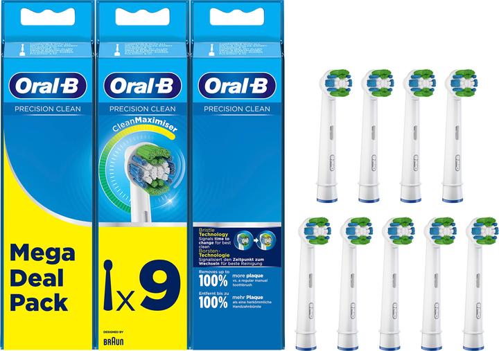 Produktbild Oral-B Precision Clean Aufsteckbürsten (9x)