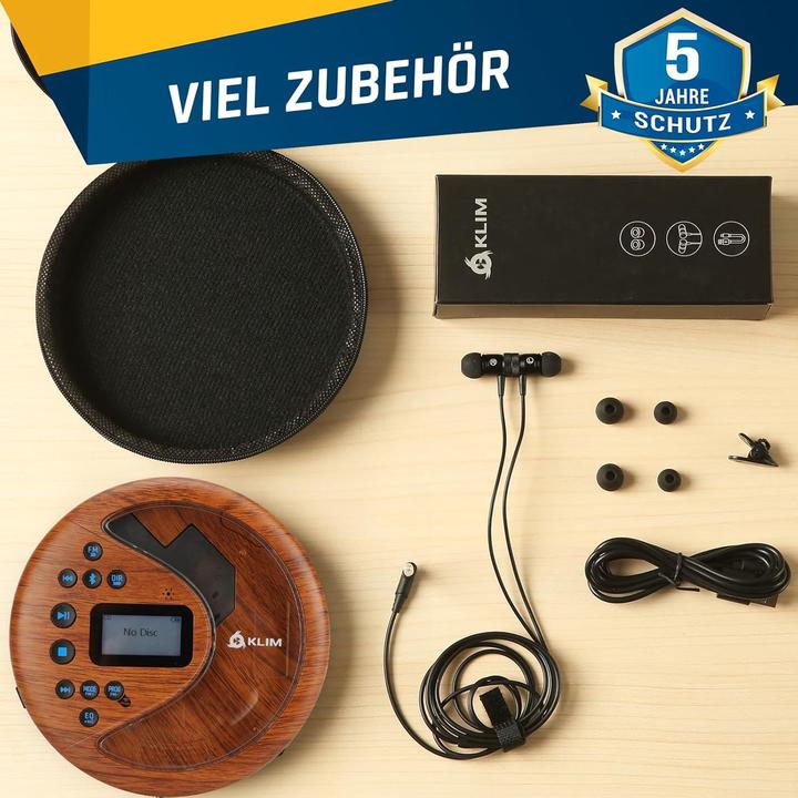 Produktbild Fourze Tragbarer CD-Player mit Bluetooth