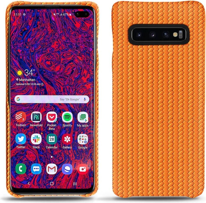Abaca arancio ( Pantone #d77540 )