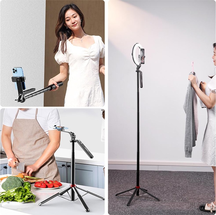 Produktbild Ulanzi MA09 Bluetooth Remote Control Selfie Stick For GoPro Or Smartphone