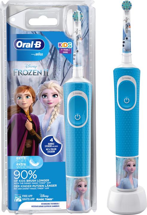Actual product image Oral-B Kids Electric Toothbrush For 3+ (Oscillating toothbrush)