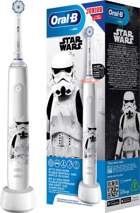 Immagine prodotto Oral-B Junior spazzolino elettrico Star Wars (Spazzolino oscillante)