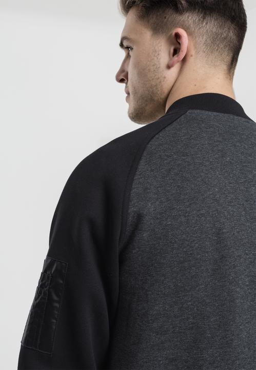 Produktbild Urban Classics 2-Tone Raglan Sweat Bomber (S)
