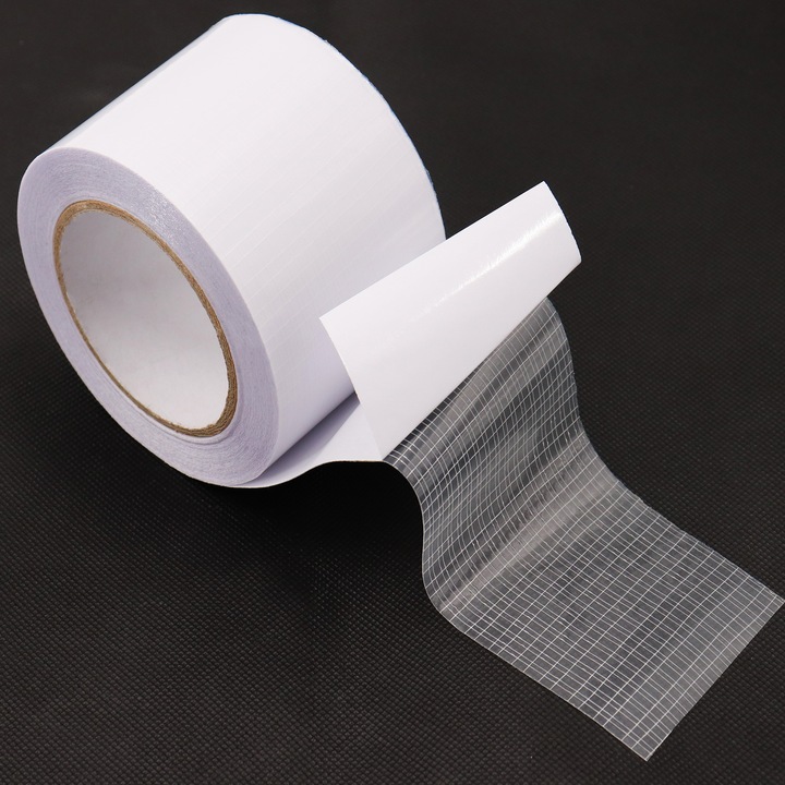 Actual product image Aquagart 9x Reparaturklebeband I Gewächshausfolie Gitterfolie UV beständig 8cm x 15m (8000 mm)