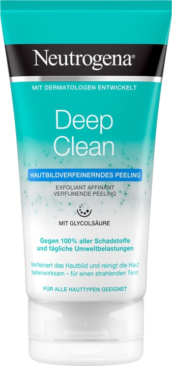 Neutrogena Deep Clean Hautbildverfeinerndes Peeling (Peeling, 150 ml)