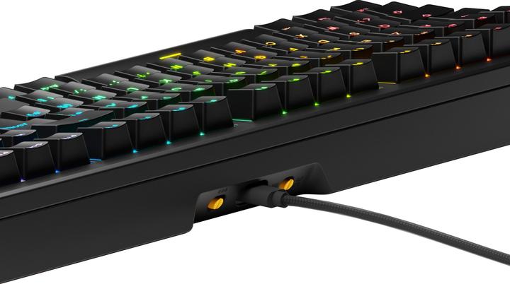 Produktbild Glorious GMMK 3 100 % Custom Gaming-Tastatur - Pre-Built, ANSI (US), Fox Switches, schwarz (Kabelgebunden)