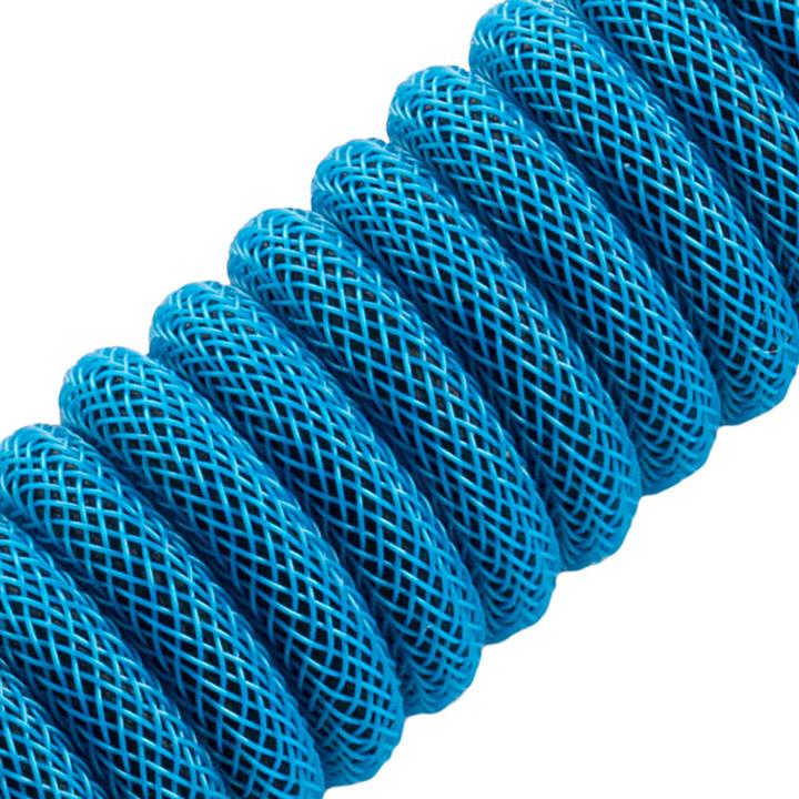 Produktbild CableMod Pro Coiled Keyboard Cable USB-C zu USB Typ A, Specturm (1.50 m, USB 2.0)