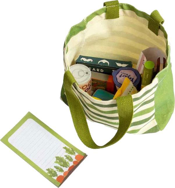 Image du produit Bigjigs Einkaufsspielset aus Holz, 17-tlg.