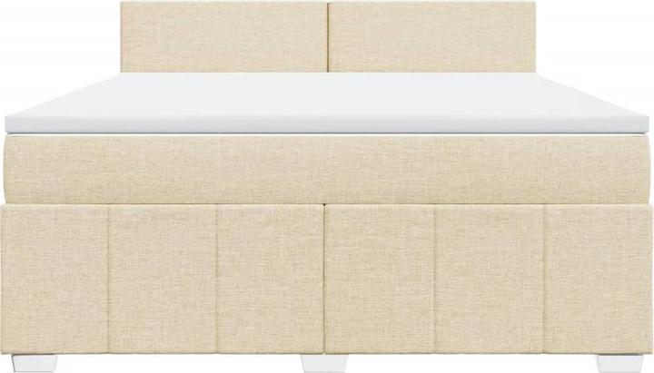 Actual product image vidaXL Bo x springbett mit Matratze 80 x 200 cm Stoff (80 x 200 cm)