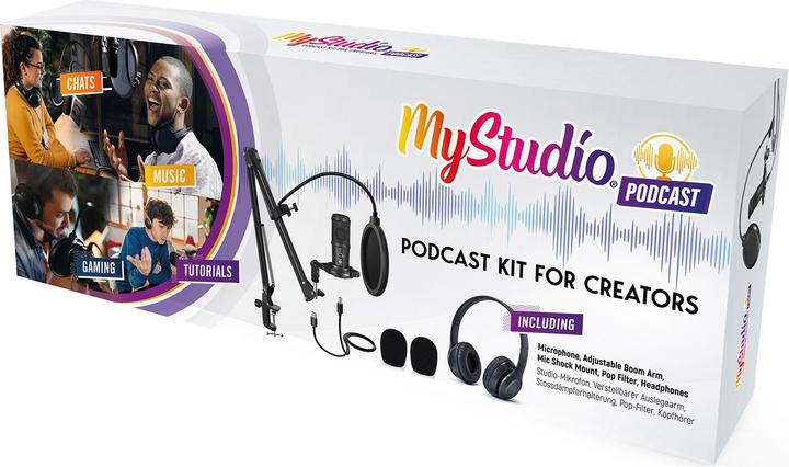 Actual product image Easypix MyStudio Podcast Kit for Creators