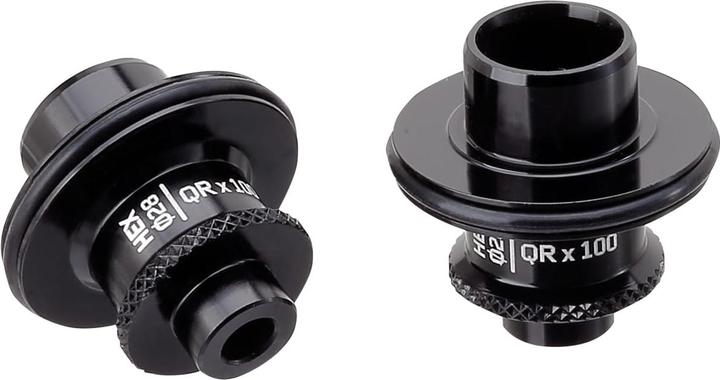 Spank Axle adapter Ø28 Front HEX hubs 5x100