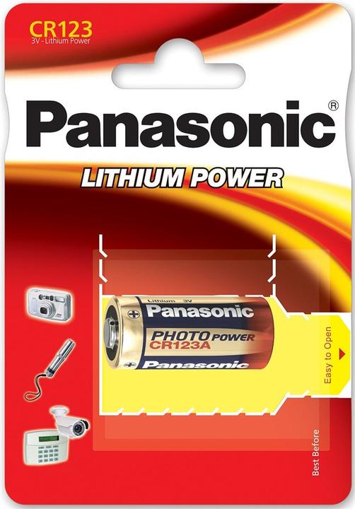 Produktbild Panasonic Photo Lithium CR123 (10 Stk., CR123A, 1600 mAh)