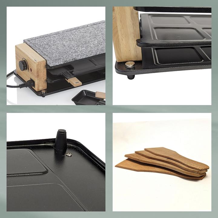 Produktbild Kela Raclette Hot BEDRETTO für 8 Personen Granit / Holz