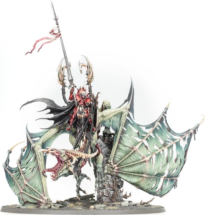 Actual product image Games Workshop Warhammer AoS - Soulblight Gravelords Prince Vhordrai Seigneur du Fort Pourpre (Plastic)