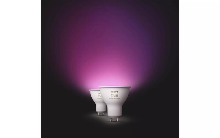 Actual product image Philips Hue 4.2W GU10 2P (GU10, 400 lm, 2 x)