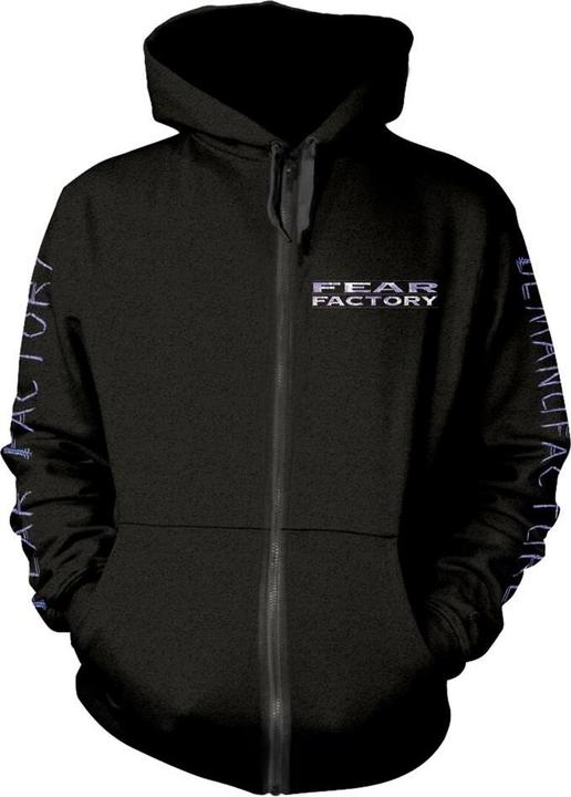 Actual product image Demanufacture hoodie with full-length zip pocket (XXL)