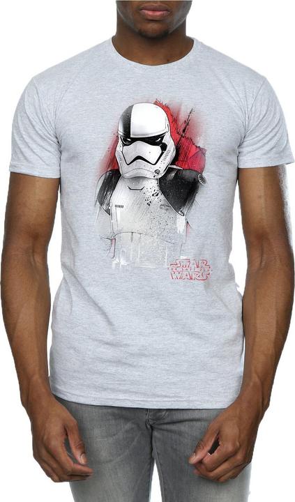 Actual product image Star Wars Mens Stormtrooper Brushed Cotton T-Shirt (S)