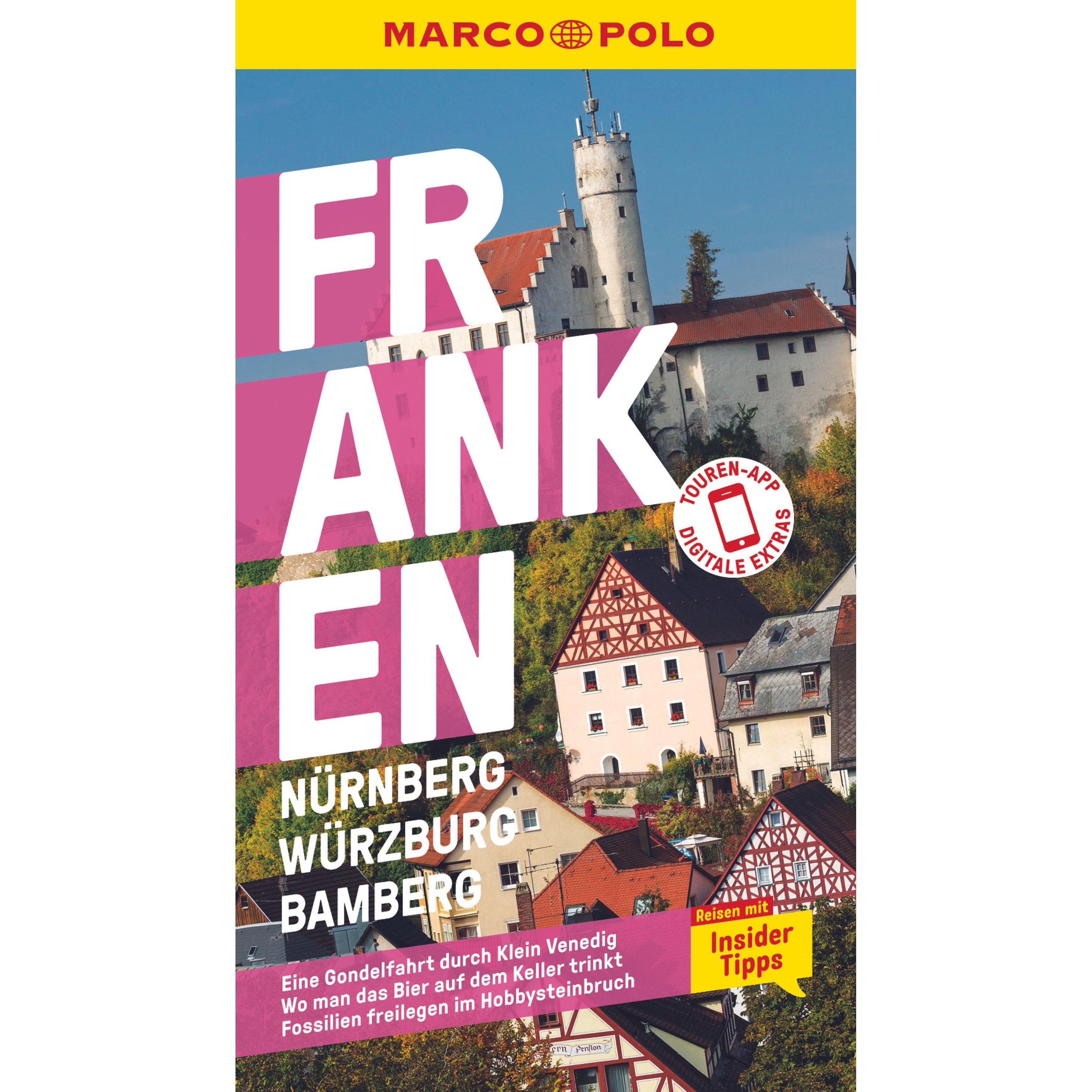 Reiseführer Franken, Nürnberg, Würzburg, Bamberg, Ratgeber von Nadine Luck