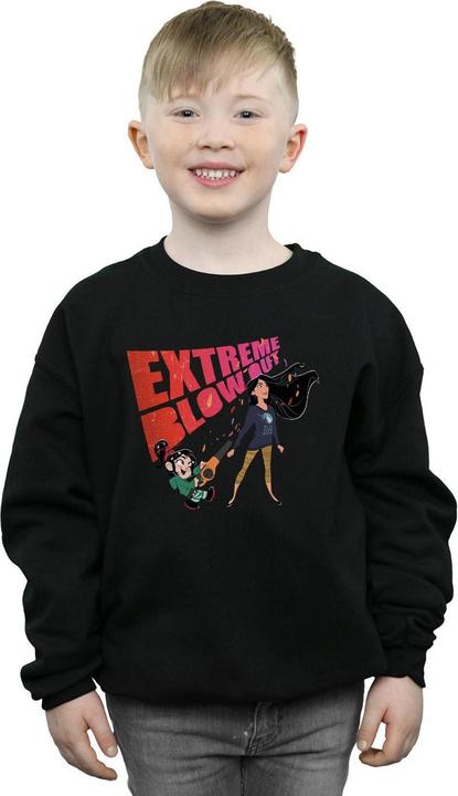 Produktbild Disney Wreck It Ralph Pocahontas And Vanellope Sweatshirt Jungen (128)