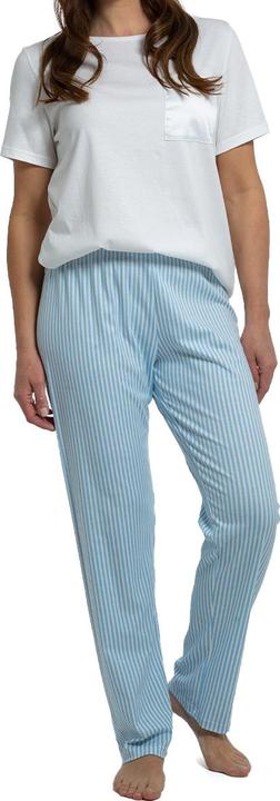Immagine prodotto Mey Pigiama Night2Day - Maglietta in cotone biologico con pantaloni lunghi (42, XL)