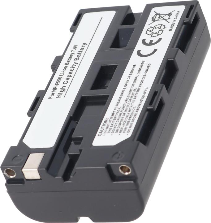 Image du produit AccuCell Batterie Sony NP-F330, CCD-SC, CCD-TR, Sony NP-F330, Sony NP-F550, MBP-2S1PSD26