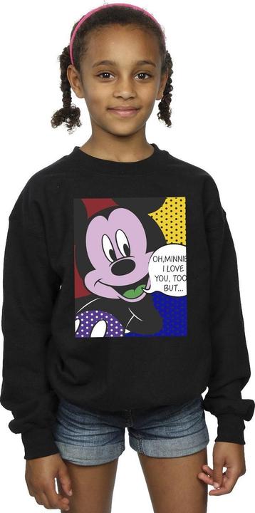 Produktbild Disney Mickey Mouse Oh Minnie Pop Art Sweatshirt Mädchen (104)
